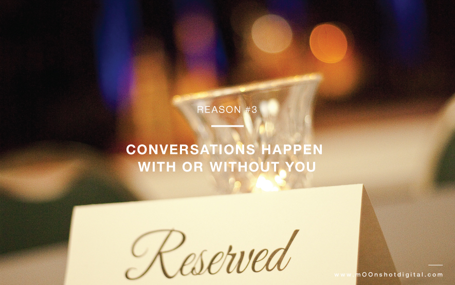 Reasons Why Luxury Brands Must Embrace Digital - Conversations Happen - mOOnshot digital marketing agency Singapore